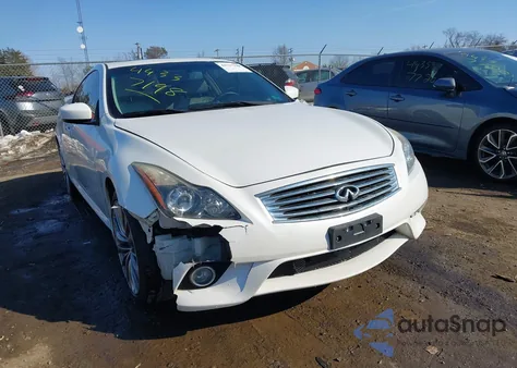 2013 Infiniti G37X z USA, uszkodzony, nr VIN JN1CV6ELXDM981587